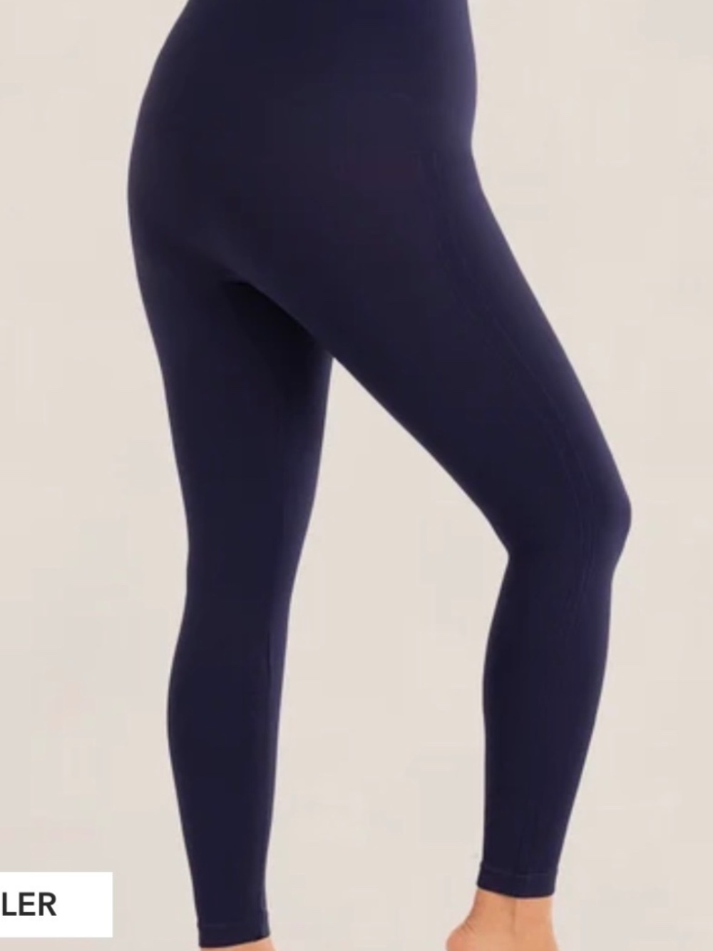 NWT Shapermint Essentials High Waisted Shaping Leggings Navy Blue 2XL